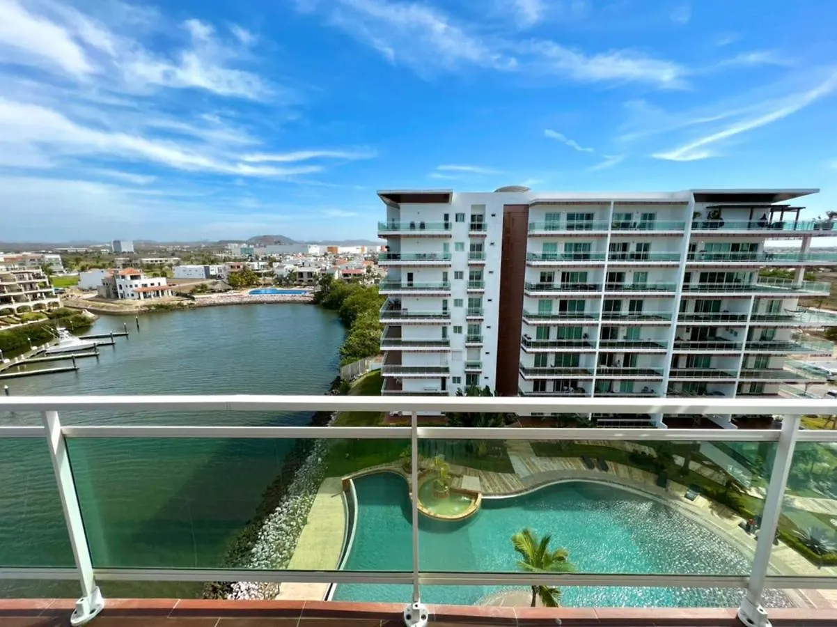 Апартаменты Pacifika 7007 Con Vista Panoramica A La Marina Масатлан