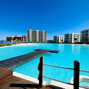 Alberca Tipo Playa,10 Min De La Playa By G P S Rentas Apartamento