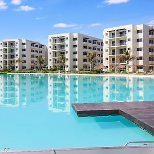 Hermosos Departamentos Con Laguna Cristalina Apartamento